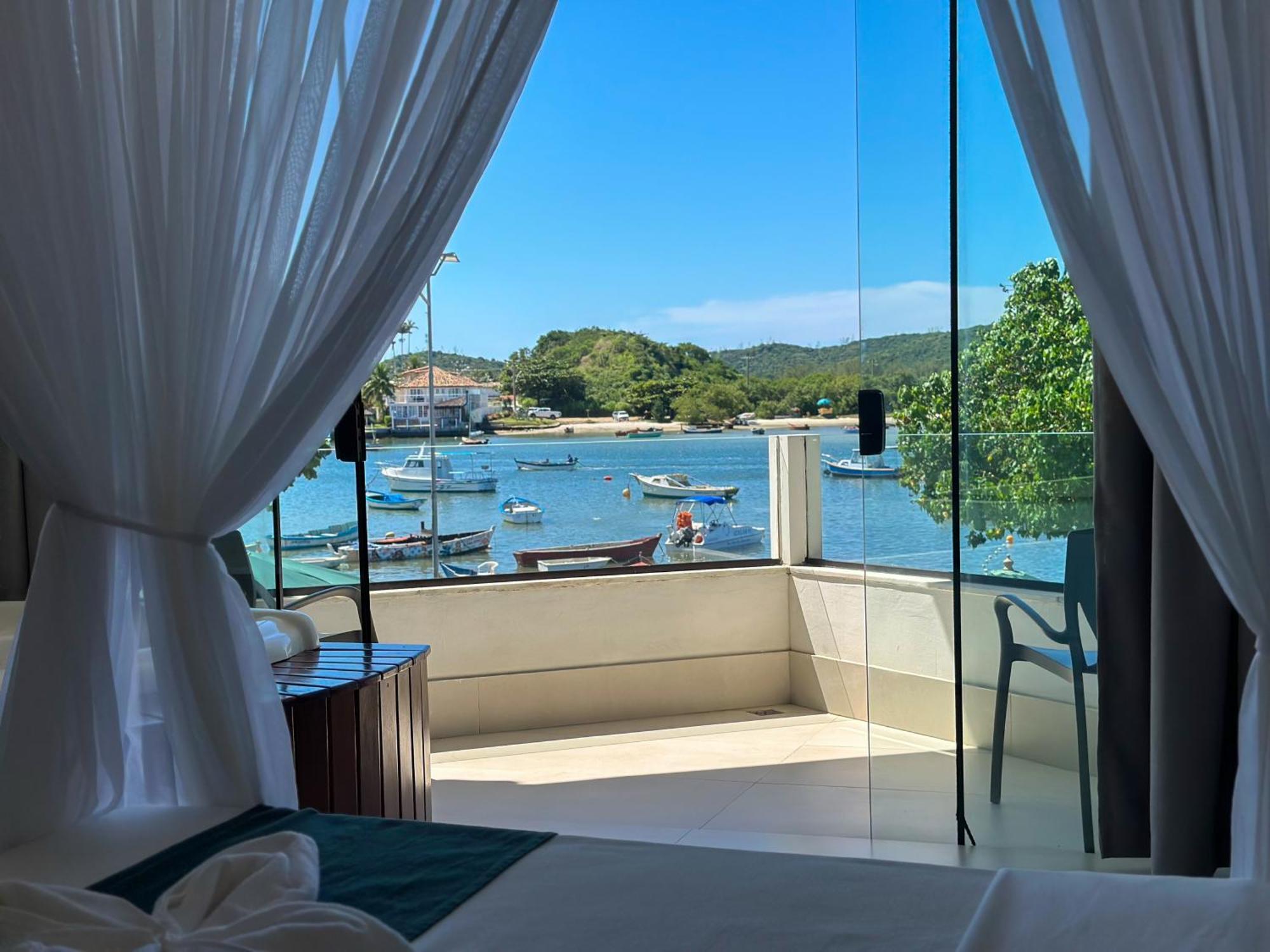 Passagem Concept Hotel E Spa Cabo Frío Exterior foto View from a room at the hotel
