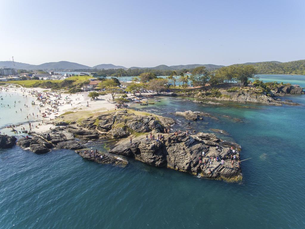 Passagem Concept Hotel E Spa Cabo Frío Exterior foto Aerial view of the beach